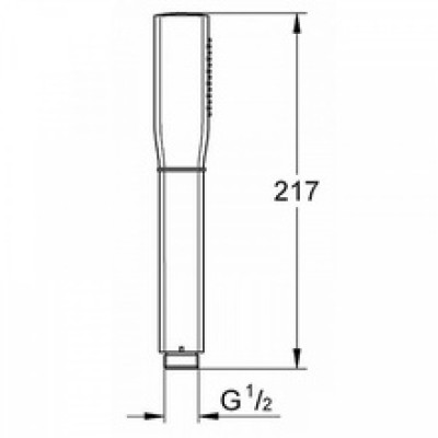 Душевая лейка Grohe Grandera хром/золото (26037IG0)