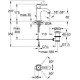 Смеситель для умывальника Grohe Grandera (23310000)