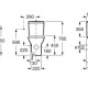 Унитаз напольный с бачком Roca Debba (A342997000+A341990000)