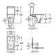 Унитаз напольный с бачком Roca Gap (A342477000+A341470000)
