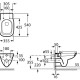 Унитаз подвесной Roca Debba Rimless (A34699L000)